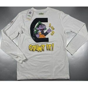 New Under Armour Steph Curry x Sesame Street ‘Count It’ Long Sleeve Men's Sz 2XL